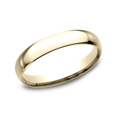 10k Yellow Gold 3mm Comfort Fit Plain Wedding Band