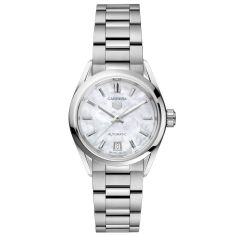 TAG Heuer CARRERA Date Automatic White Dial Stainless Steel Watch 29mm - WBN2410.BA0621
