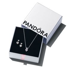 Pandora Sparkling Double Heart Gift Set