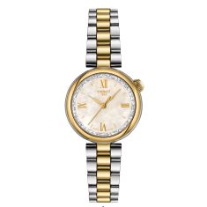 Tissot Desir Mother-of-Pearl Dial Two-Tone Bracelet Watch 28mm - T1520102211801