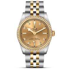 Previously Owned TUDOR Black Bay 31 S&G Champagne Dial Stainless Steel and Yellow Gold Watch 31mm - M79613-0007