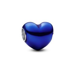 Pandora Metallic Blue Heart Charm