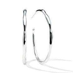 IPPOLITA Classico Medium Thin Squiggle Hoop Earrings