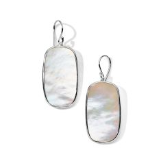 IPPOLITA Rock Candy Rectangle Drop Earrings in Mother of Pearl