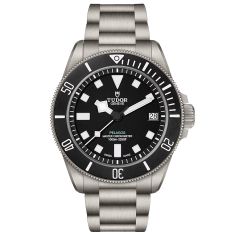 Pelagos Ultra Black Dial Titanium Watch 43mm - M2543C1A7NU-0001
