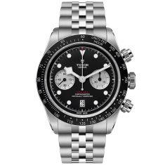 Black Bay Chrono Black Dial Stainless Steel Watch 41mm - M79360N-0013