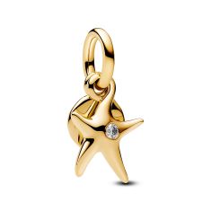Pandora Starfish Double Gold-Plated Dangle Charm
