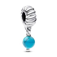 Pandora Turquoise-Colored Dangle Charm