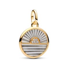 Pandora Sunrise Gold-Plated Medallion  Charm