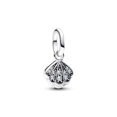 Pandora Sparkling Shell Mini Dangle Charm