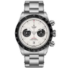 Black Bay Chrono Opaline Dial Stainless Steel Watch 41mm -  M79360N-0012