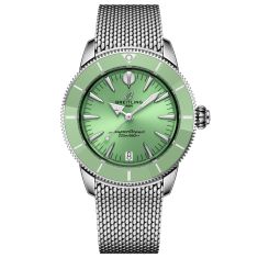 Breitling Superocean Heritage Automatic 36 Green Dial Stainless Steel Watch 36mm - A10390361L1A1