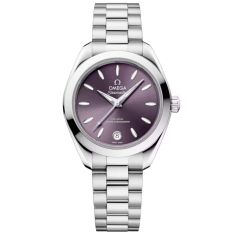 OMEGA Seamaster Aqua Terra Lavender Dial Stainless Steel Watch 30mm - 22010302010002