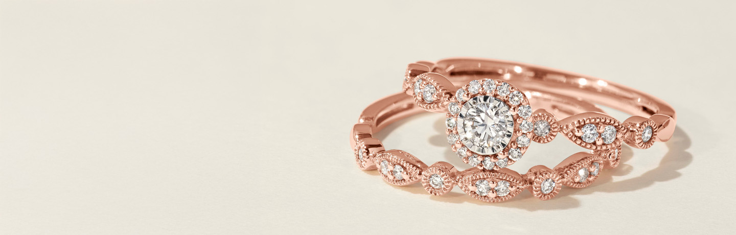 Rose Gold Wedding Bands