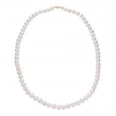8-9mm Freshwater Cultured Pearl Strand Necklace, 24 Inches