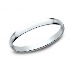 14k White Gold 1.2mm Wedding Band