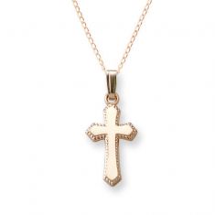 Child's Gold-Filled Cross Pendant Necklace