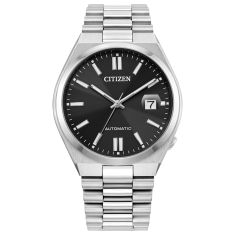 Citizen Tsuyosa Automatic Black Dial Stainless Steel Watch 40mm - NJ0150-56E