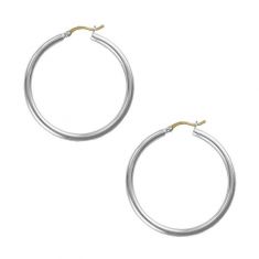Classic Hoop Earrings 35mm