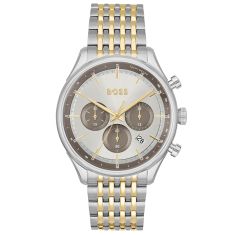 Hugo Boss Gregor Chronograph Two-Tone Bracelet Watch | 45mm | 1514053