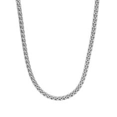 John Hardy Classic Chain 3.5mm Woven Sterling Silver Necklace