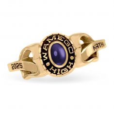 Ladies' Heartstrings High School Class Ring