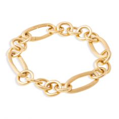 Marco Bicego Yellow Gold Mixed Link Bracelet | Jaipur Link Collection