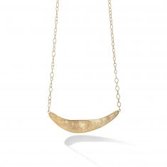 Marco Bicego Yellow Gold Half Collar Necklace | Lunaria Collection