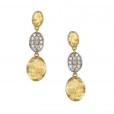 Marco Bicego 1/5ctw Diamond Triple Drop Earrings | Siviglia Collection