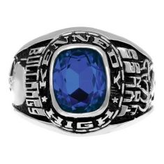 Men’s Triumph Cushion-Cut High School Class Ring