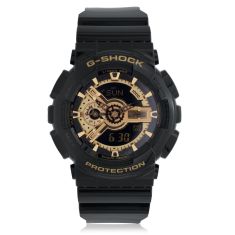 Men's Casio G-Shock Classic Black and Gold X-Large Analog-Digital Watch GA110GB-1A
