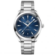 OMEGA Seamaster Aqua Terra 150M Co-Axial Master Chronometer Blue Dial Stainless Steel Watch | 41mm | O22010412103004