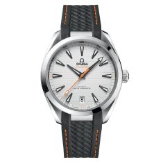 OMEGA Seamaster Aqua Terra 150M Co-Axial Master Chronometer Grey Rubber Strap Watch | 41mm | O22012412102002
