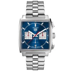 TAG Heuer MONACO Calibre HEUER02 Automatic Chronograph Watch | 39mm | CBL2111.BA0644