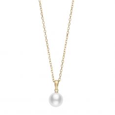 MIKIMOTO 6-6.5mm Akoya Cultured Pearl Pendant Necklace