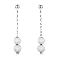 MIKIMOTO Akoya Cultured Pearls in Motion Earrings