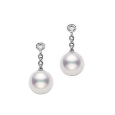 MIKIMOTO Akoya Cultured Pearl Classic Drop Earrings