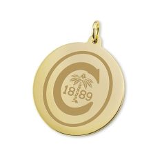 Clemson 14k Yellow Gold Charm by M.LaHart & Co.