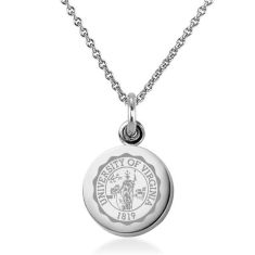 University of Virginia Sterling Silver Pendant Necklace by M.LaHart & Co.