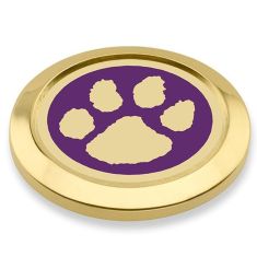 Clemson Enamel Gold-Tone Blazer Buttons by M.LaHart & Co.