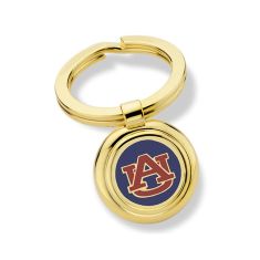 Auburn University Enamel Gold-Tone Key Ring by M.LaHart & Co.