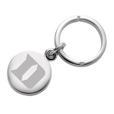 Duke University Sterling Silver Insignia Key Ring by M.LaHart & Co.