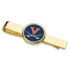 University of Virginia Enamel Gold-Tone Tie Clip by M.LaHart & Co.