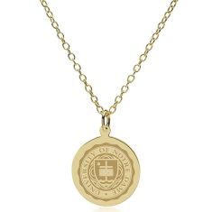 Notre Dame 14k Yellow Gold Pendant Necklace by M.LaHart & Co.