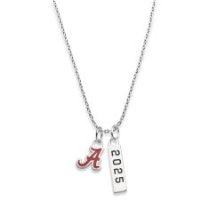 Alabama Class Year 2025 Sterling Silver Necklace by M.LaHart & Co.