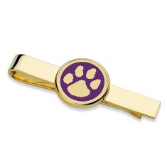 Clemson Enamel Gold-Tone Tie Clip by M.LaHart & Co.