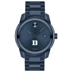 Duke University Movado BOLD Date Blue Ion-Plated Watch 42mm by M.LaHart & Co.