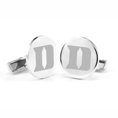 Duke University Sterling Silver Cufflinks by M.LaHart & Co.