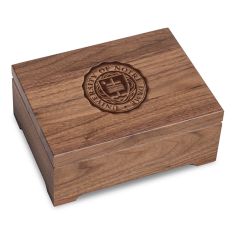 University of Notre Dame Solid Walnut Desk Box by M.LaHart & Co.
