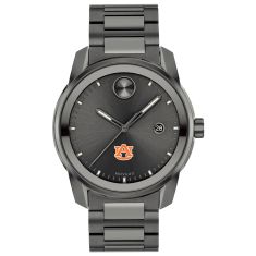 Auburn University Movado BOLD Date Gunmetal Grey Watch 42mm by M.LaHart & Co.